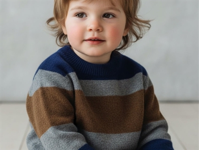 FUB stripe crew lambswool