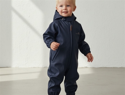 Ver de Terre rose powder rainwear set PU