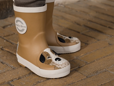 Mikk-line rubber boot lavender with unicorn