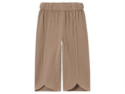 Lil Atelier woodsmoke ankle loose pants