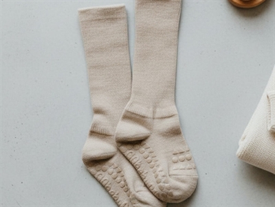 GoBabyGo socks sand merino wool