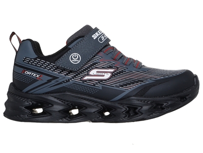 Skechers sneakers black/silver multi with lights