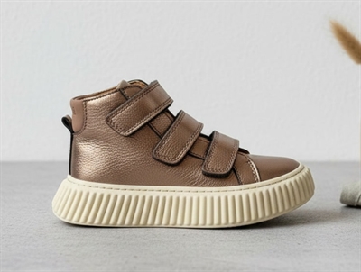 Bisgaard rose gold metallic boots Debbie