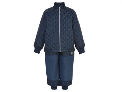 Mikk-line dark blue thermal set