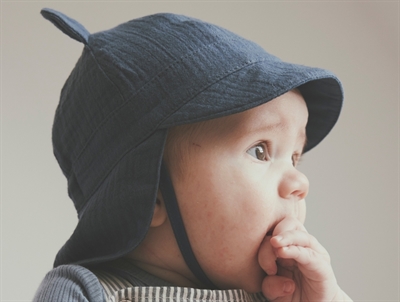 Huttelihut bonnet camel melange in wool fleece