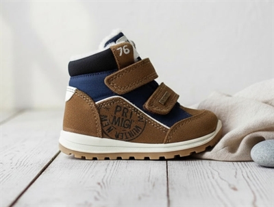 Primigi cuoio petrolio vinterstøvle Tiguan med GORE-TEX