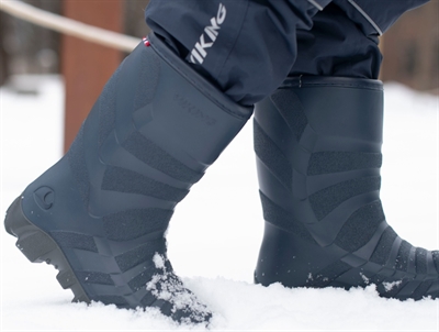 Viking Ultra Warm thermo boot navy with wool lining