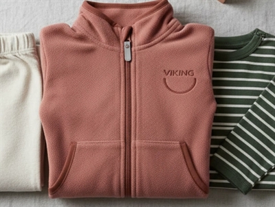 Viking pink fleece jacket