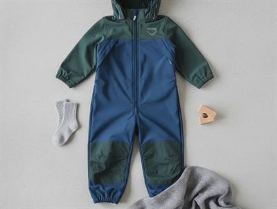Viking dark green soft shell jumpsuit