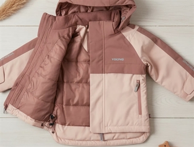 Viking pink winter jacket Play