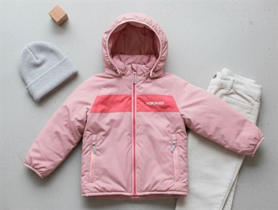 Viking funtime transitional jacket light pink