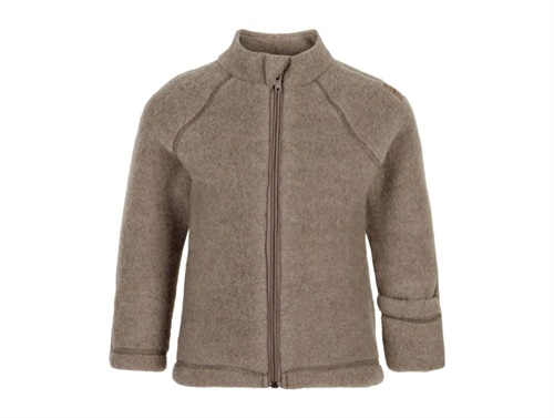 Mikk-line melange denver cardigan/jacket merino wool