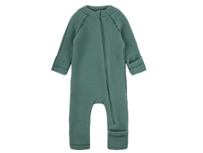Mikk-Line wool suit balsam green merino wool