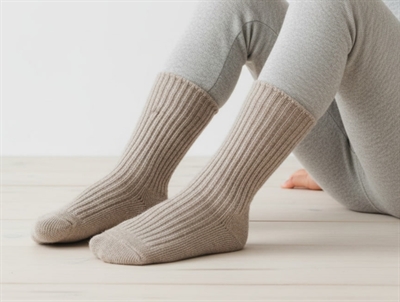 Joha socks sand melange wool