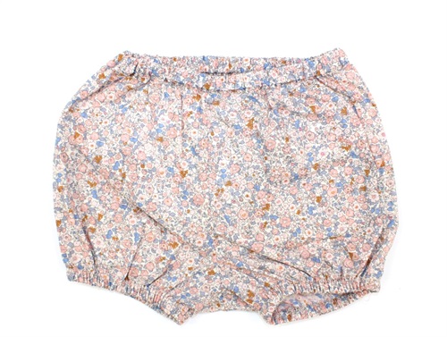 Wheat shorts nappy rose flowers