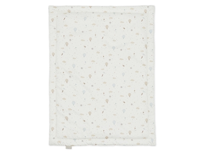Cam Cam star pillow pressed leaves blue