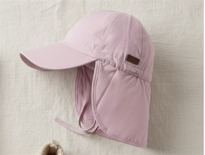 Melton sun hat pink with UV30 and neck shade