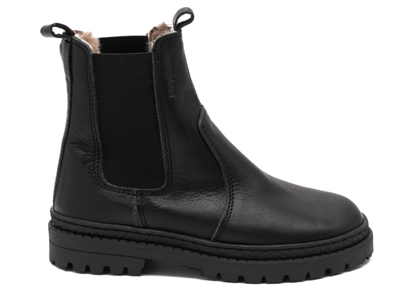 Bisgaard black winter boot Maia with TEX
