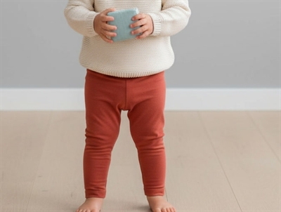 Soft Gallery leggings Baby Paula burnt brick