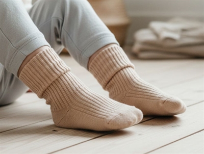 MP peach pink cotton socks (3-pack)