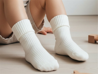 MP socks cotton white (2-pack)