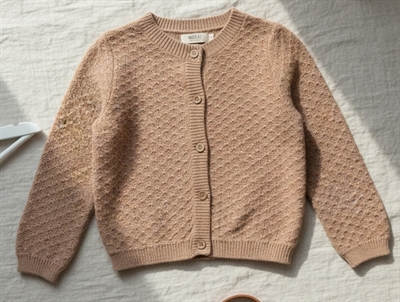 Wheat rose dawn cardigan Magnelia strik
