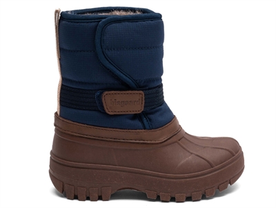Bisgaard brown snow boot Pacson with velcro and TEX
