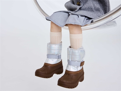 Bisgaard brown snow boot Pacson with velcro and TEX