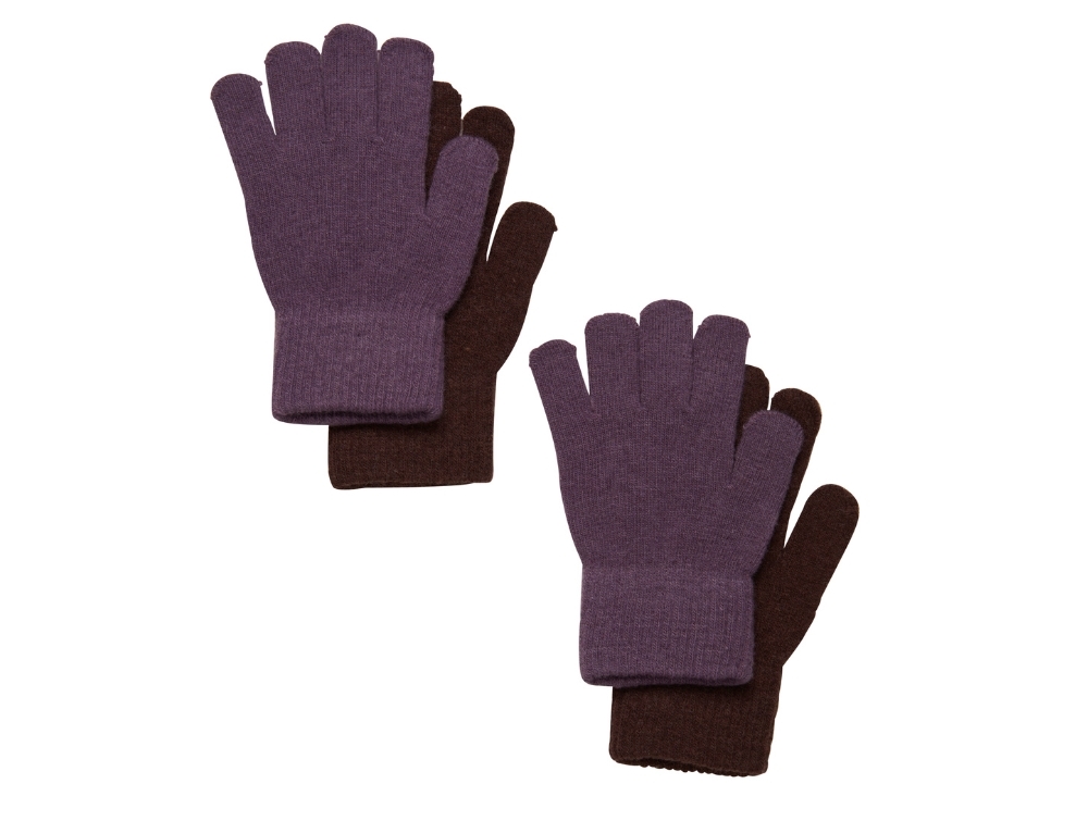 CeLaVi knitted mittens moonscape 2-pack