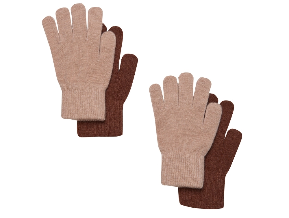CeLaVi knitted mittens tortoise shell 2-pack