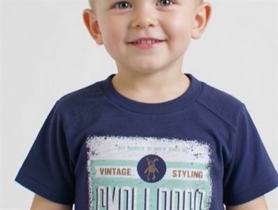 Small Rags T-shirt Eddy navy iris