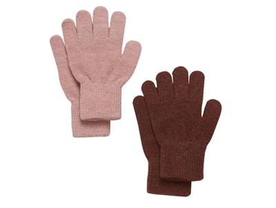 CeLaVi mittens knit tortoise shell uld/nylon (2-pack)