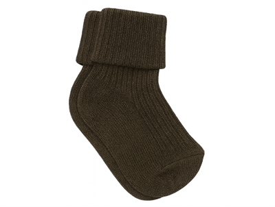 MP brown melange wool socks 