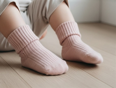 MP silver pink socks wool (2-pack)