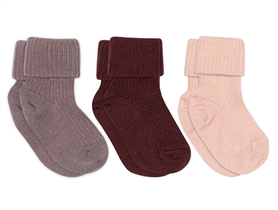 MP grey melange mix socks wool (3-pack)
