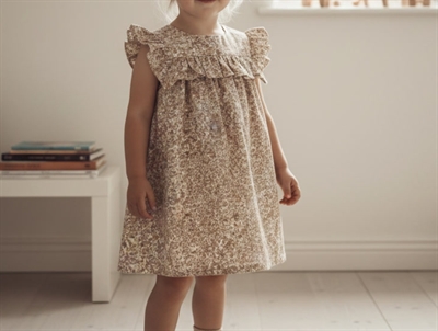 Huttelihut dress Crowny print mustard