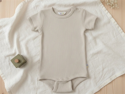 Joha beige cotton bodysuit