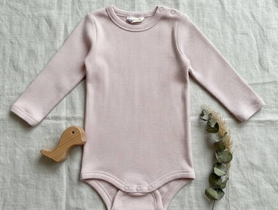 Joha pink cotton bodysuit