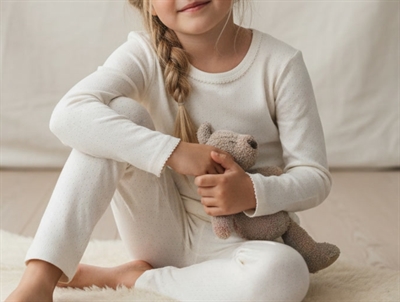 CeLaVi snow white pointelle pajamas