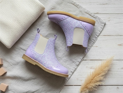 Angulus lilac confetti bootie
