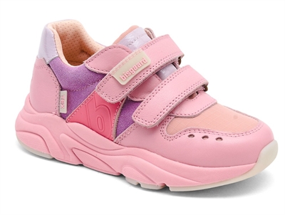 Bisgaard Herle TEX sneaker pink with velcro