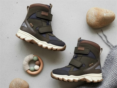 Bisgaard forrest winter boot Edon with velcro and TEX