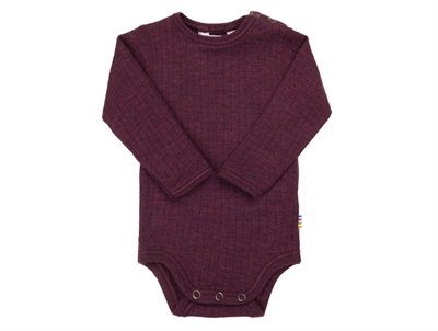 Joha light grey melange body merino wool  