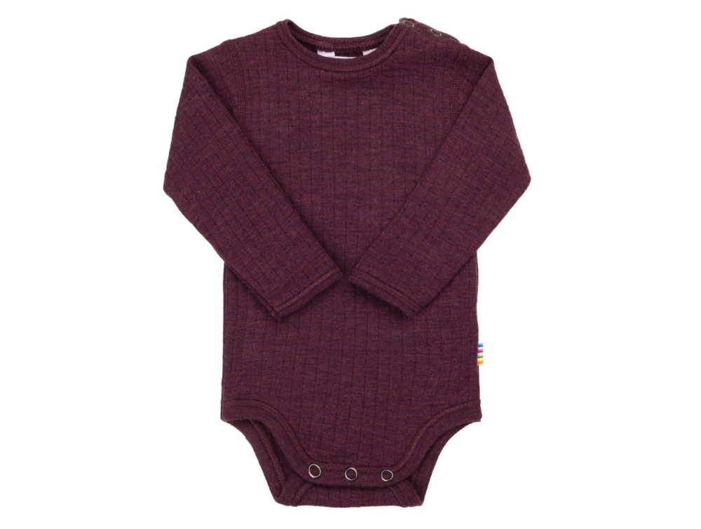 Joha light grey melange body merino wool  
