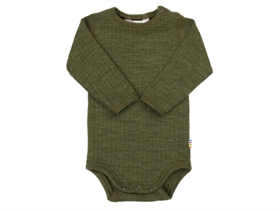 Joha light grey melange body merino wool  