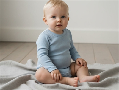 Joha light grey melange shirt merino wool  