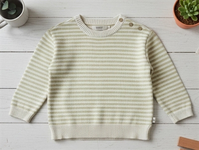 Wheat seeds pullover Morgan stripes