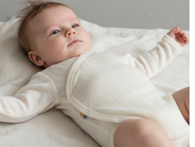 Joha natur merino wool and silk body wrap