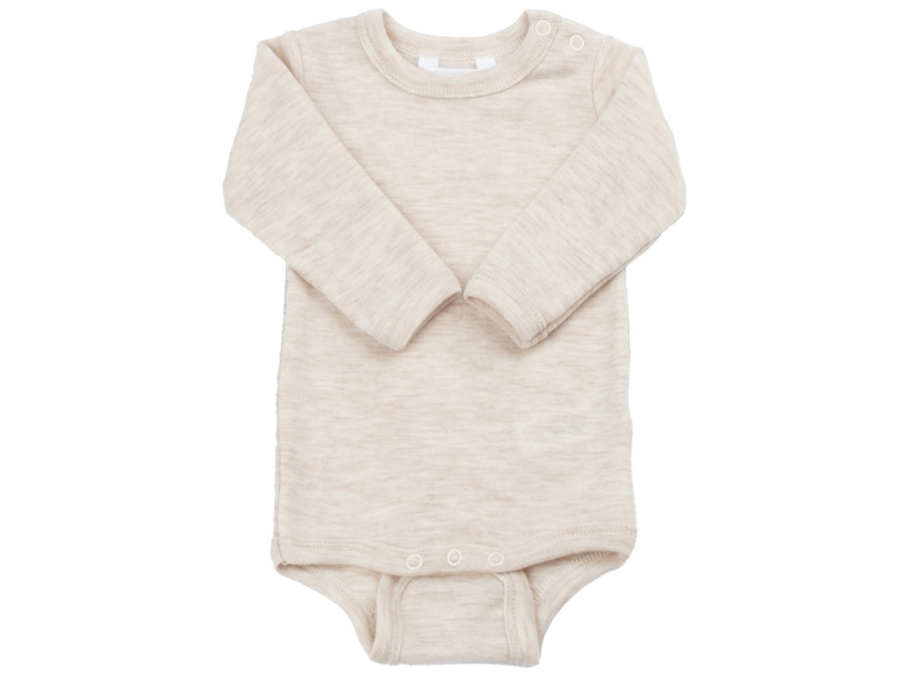 Joha body cream with long sleeves in merino wool