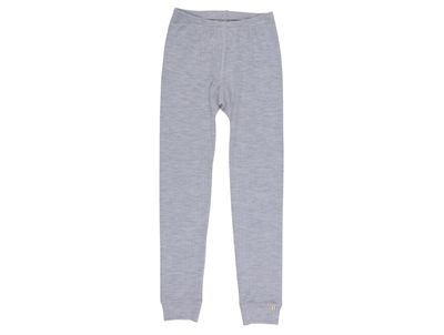 Joha light grey melange leggings merino wool  